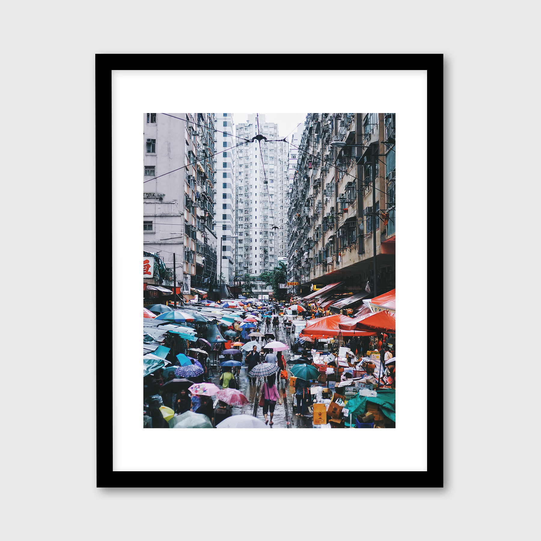 Rainy Street Market