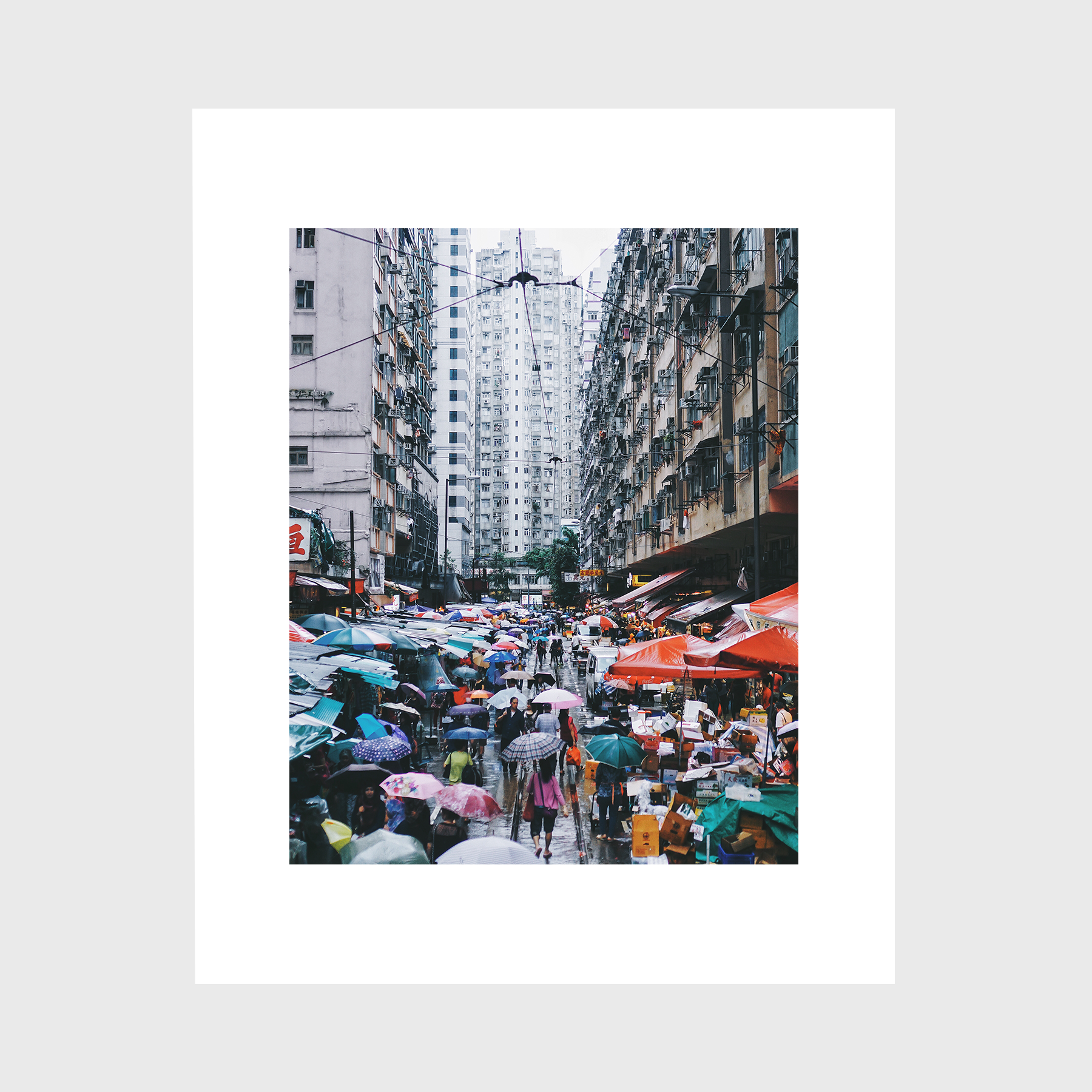 Rainy Street Market