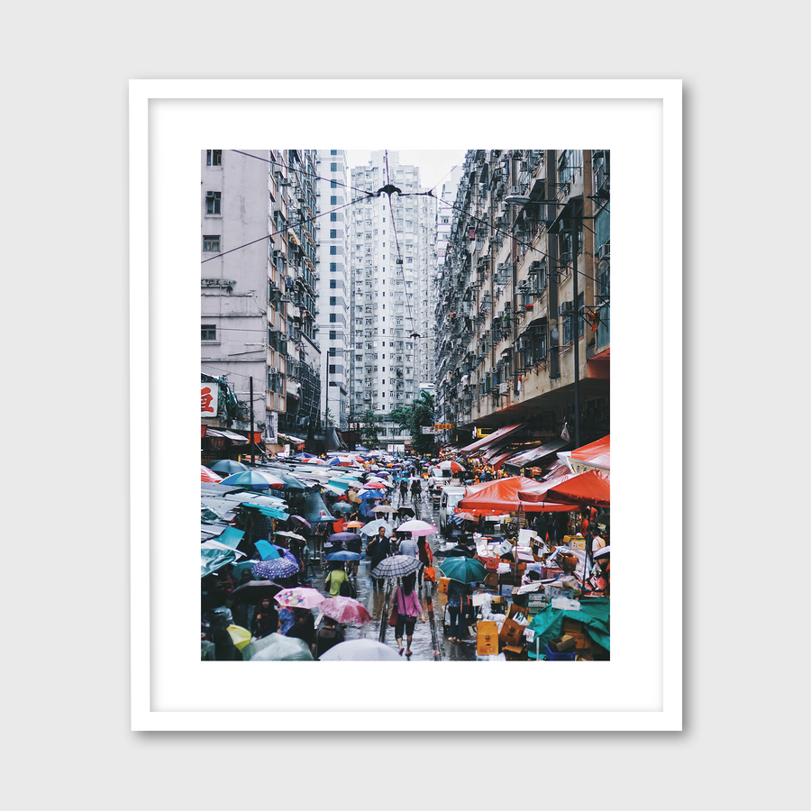 Rainy Street Market