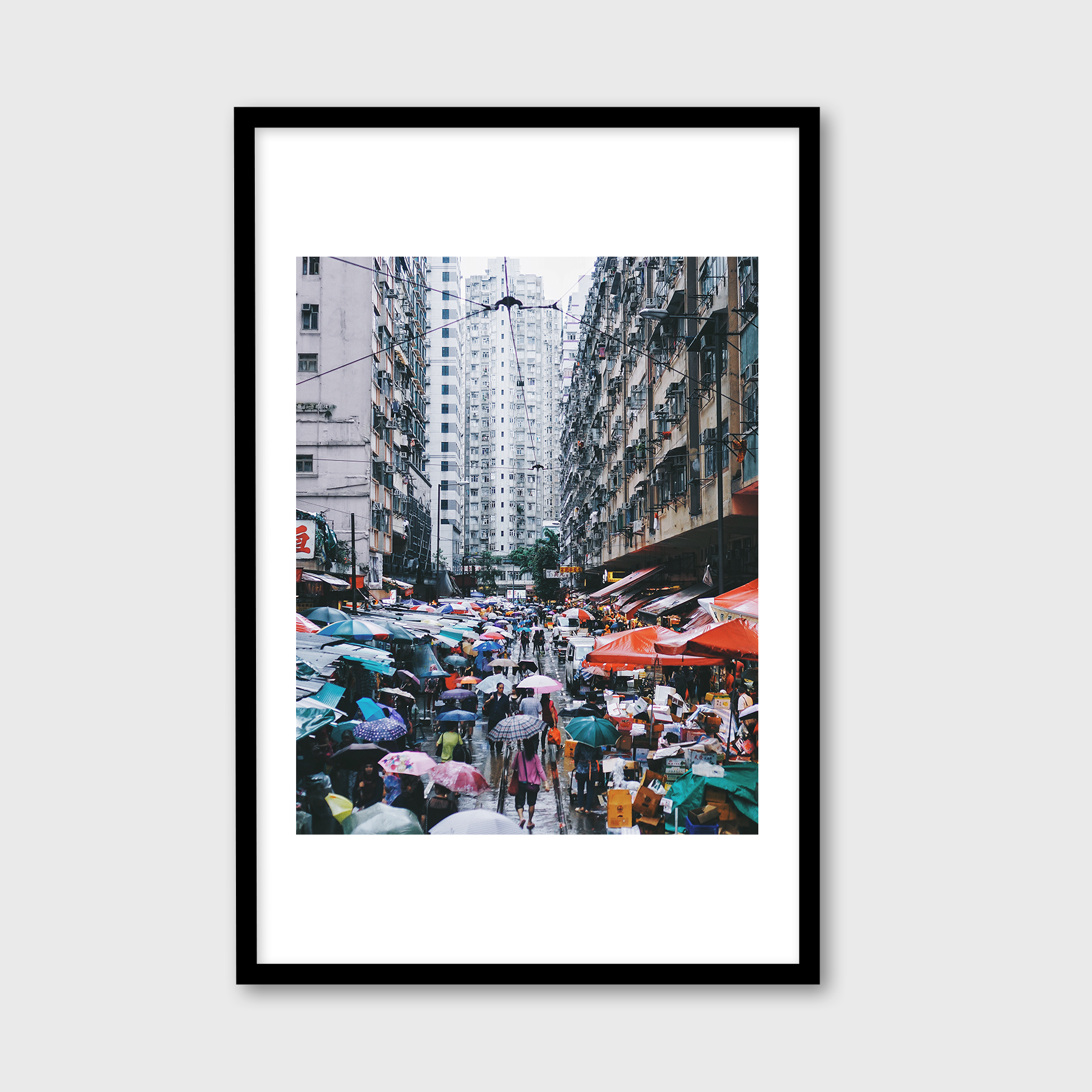 Rainy Street Market