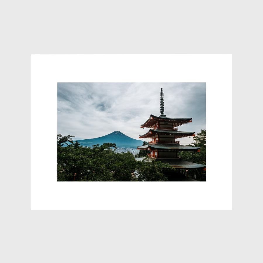 Chureito Pagoda and Mount Fuji