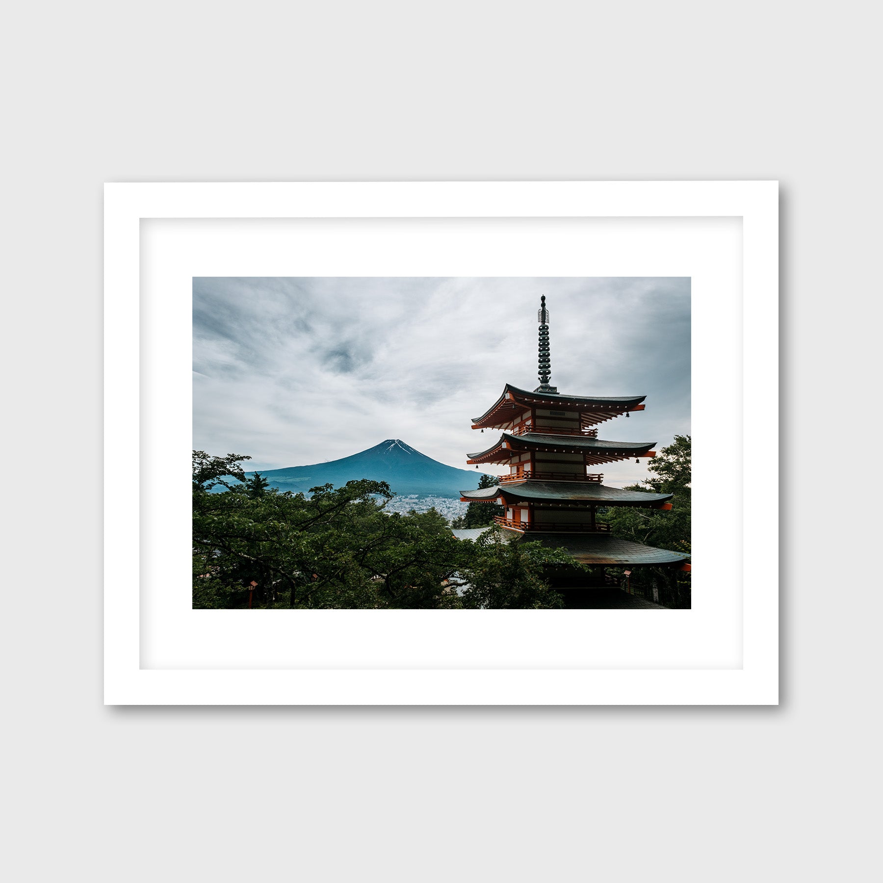 Chureito Pagoda and Mount Fuji