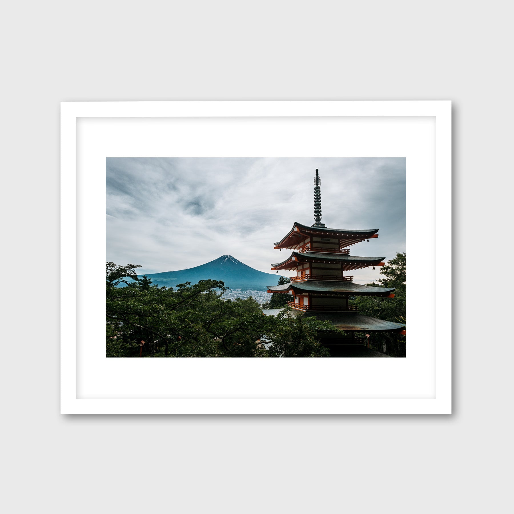 Chureito Pagoda and Mount Fuji