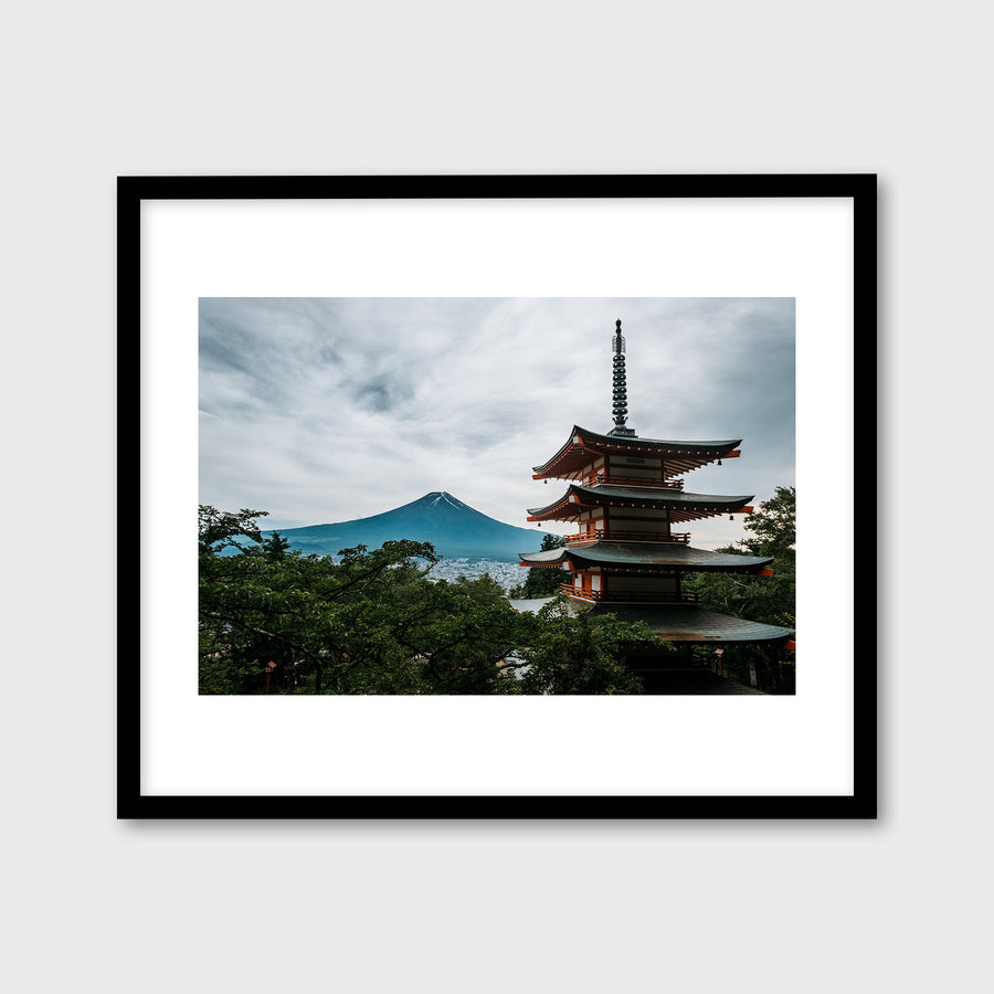 Chureito Pagoda and Mount Fuji