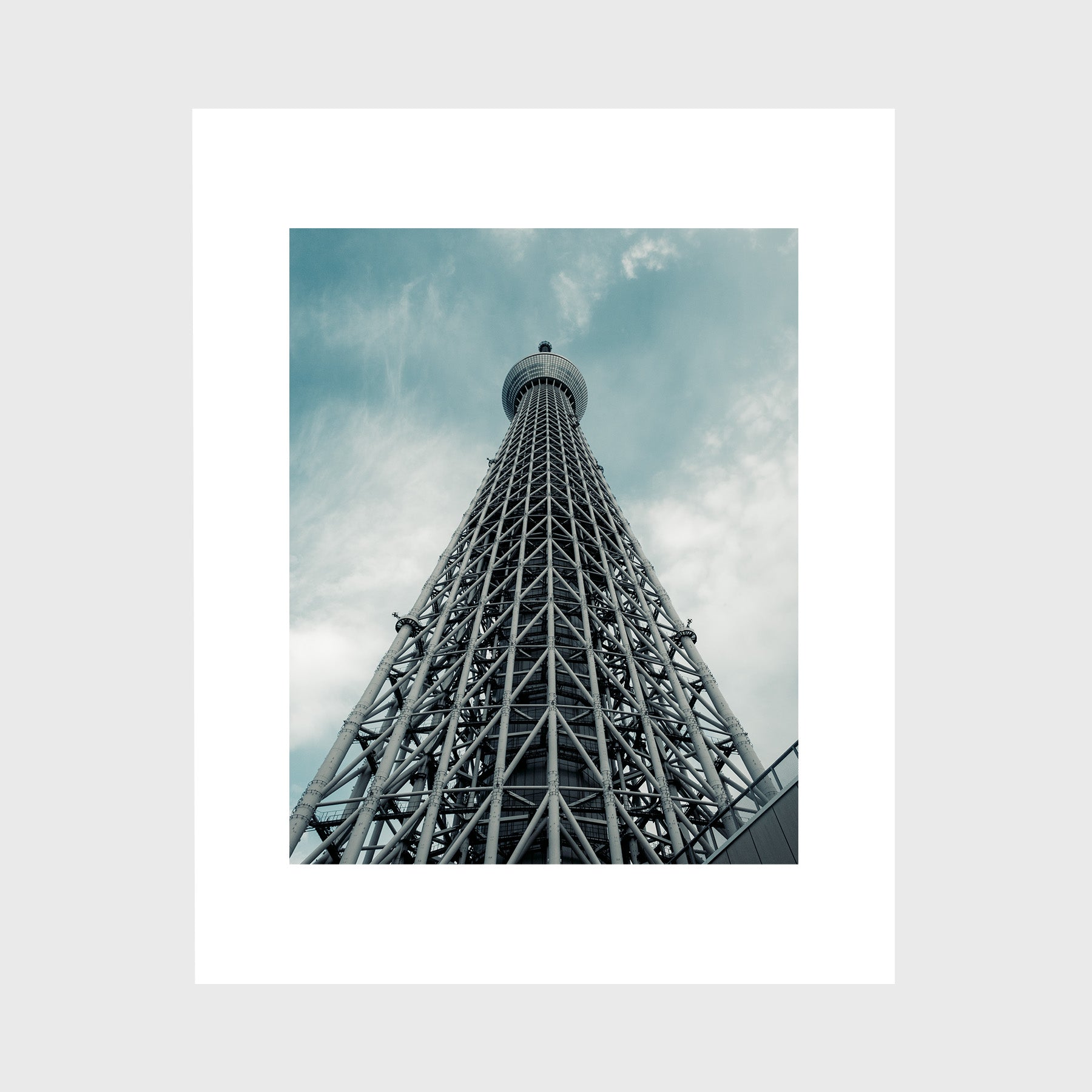 Looking Up to Tokyo Skytree