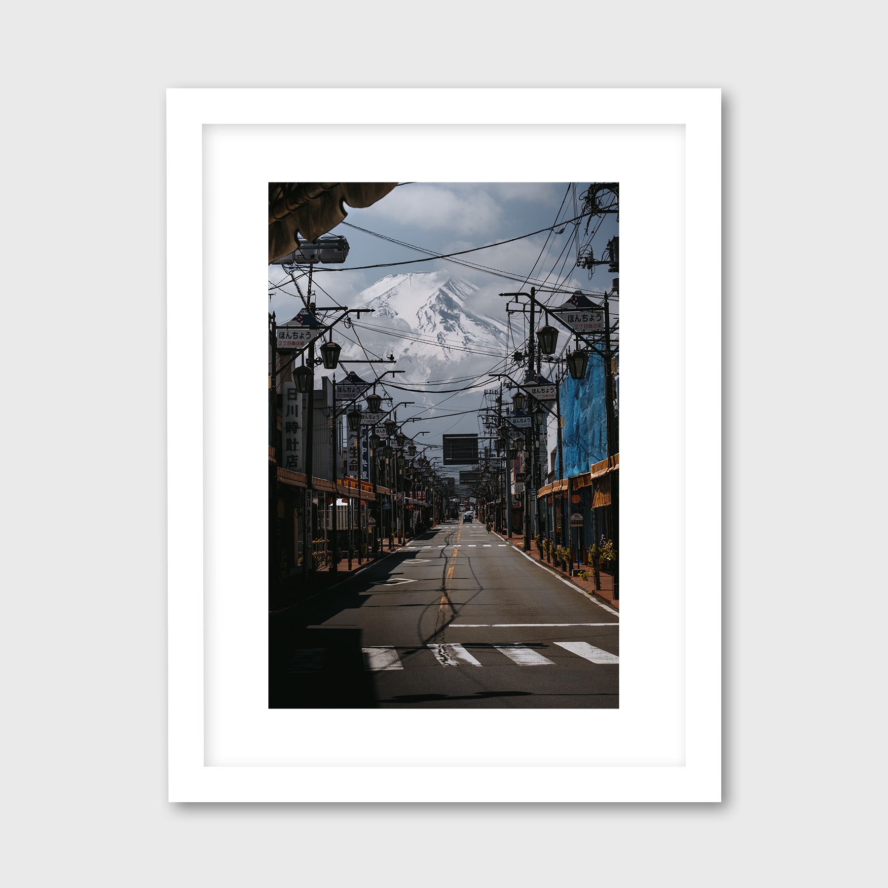 Mount Fuji from the Street