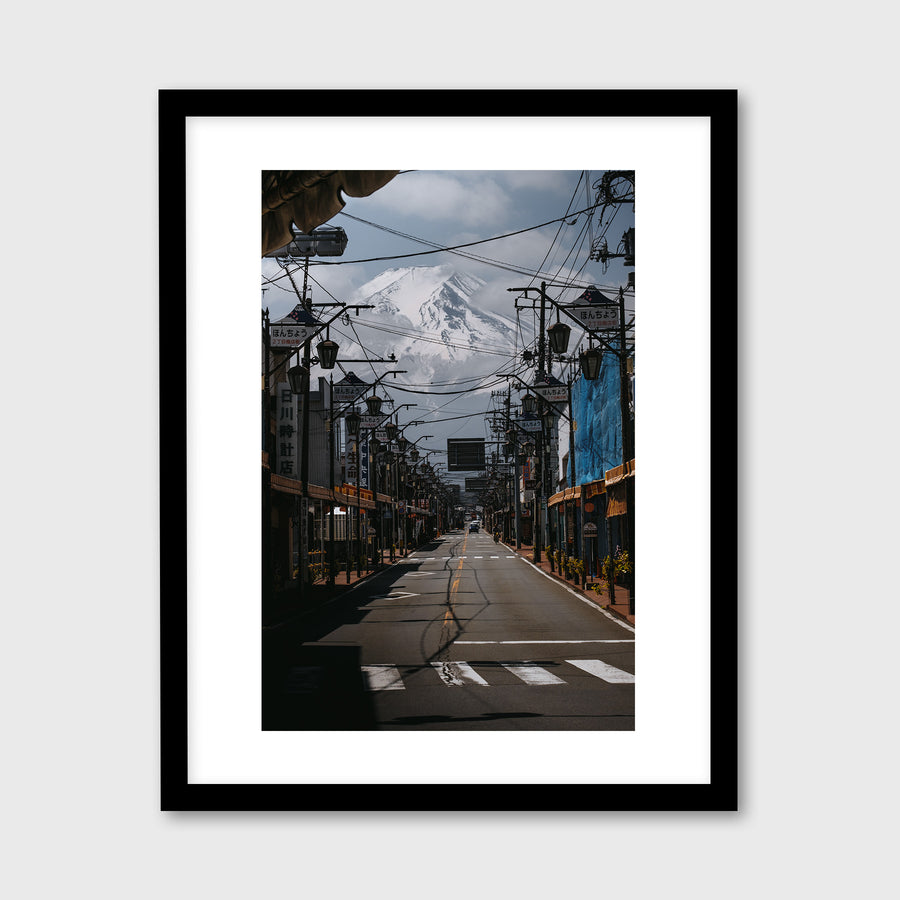 Mount Fuji from the Street