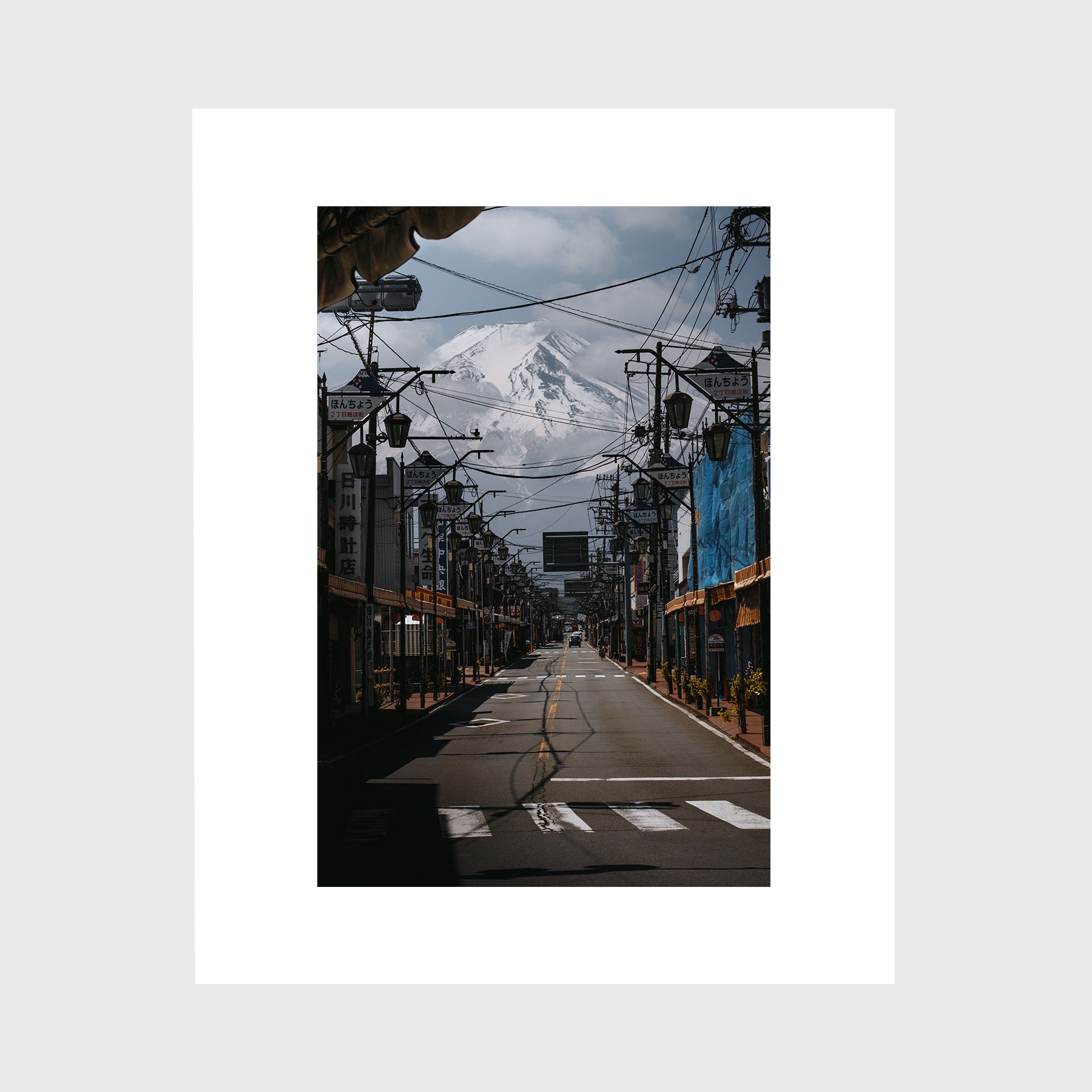 Mount Fuji from the Street