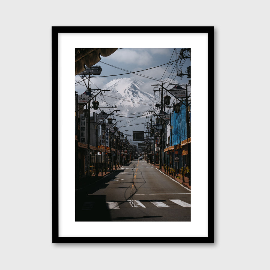 Mount Fuji from the Street