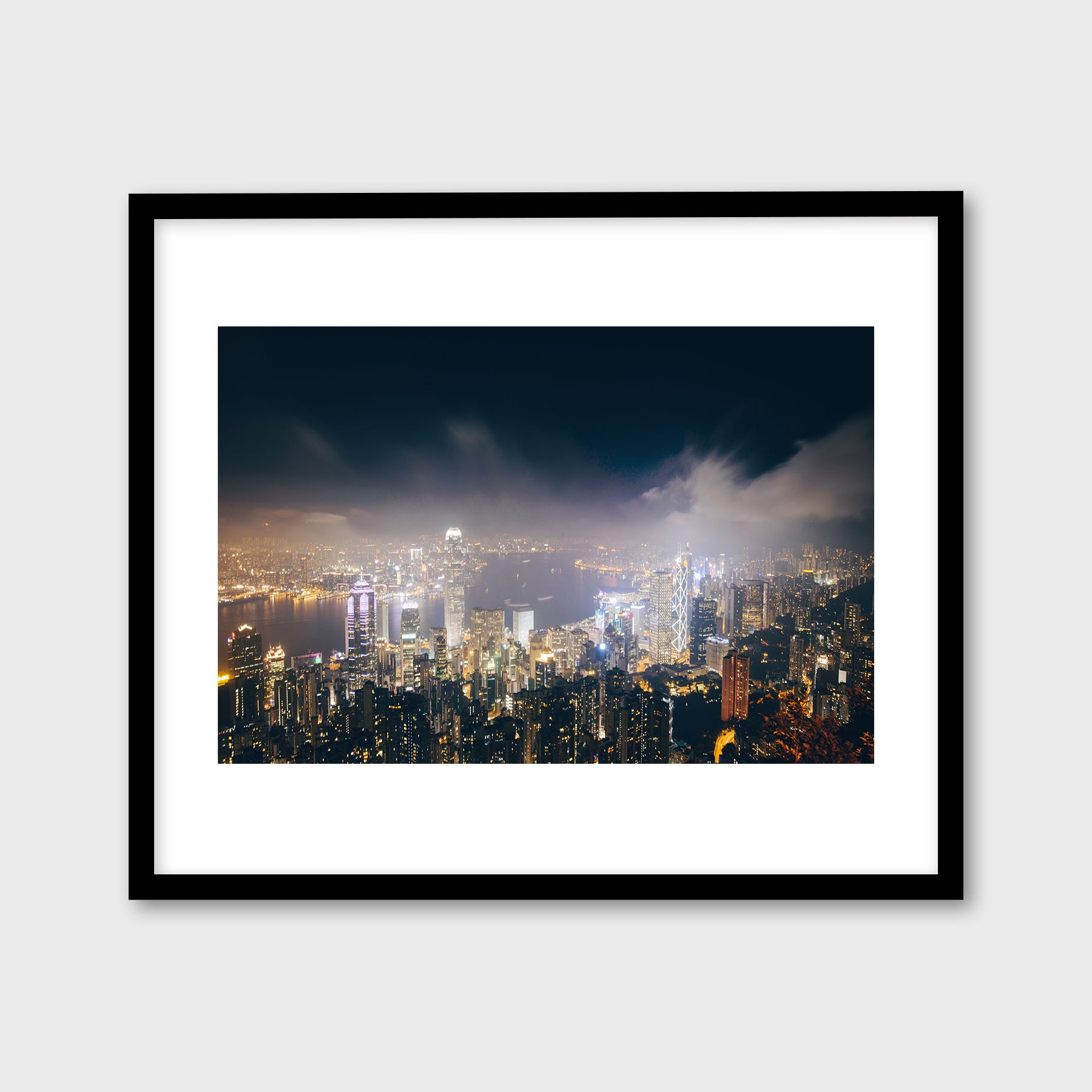 Hong Kong Night Lights I