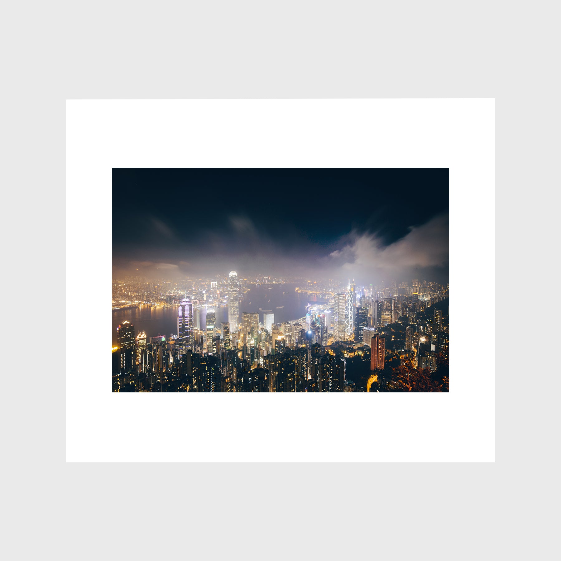 Hong Kong Night Lights I