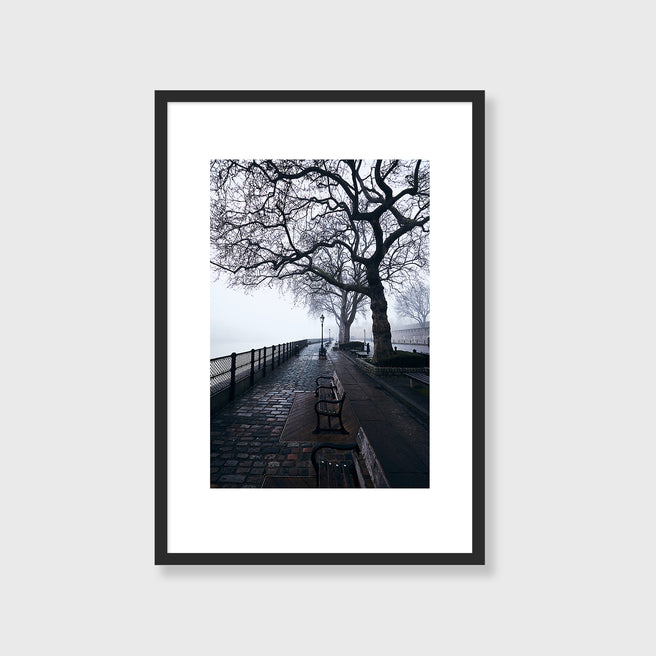 Footpath Outside the Tower of London