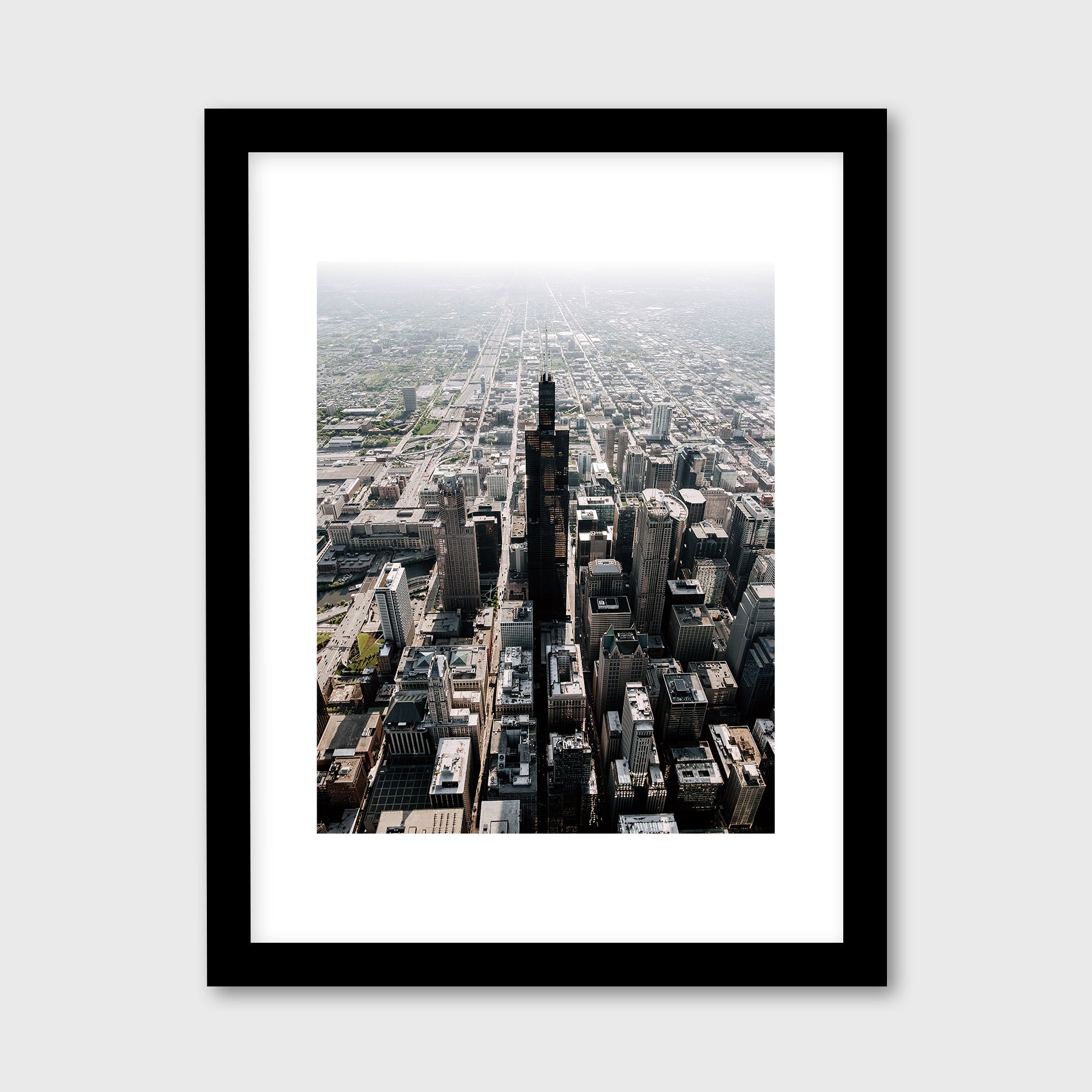 Aerial View of Willis Tower