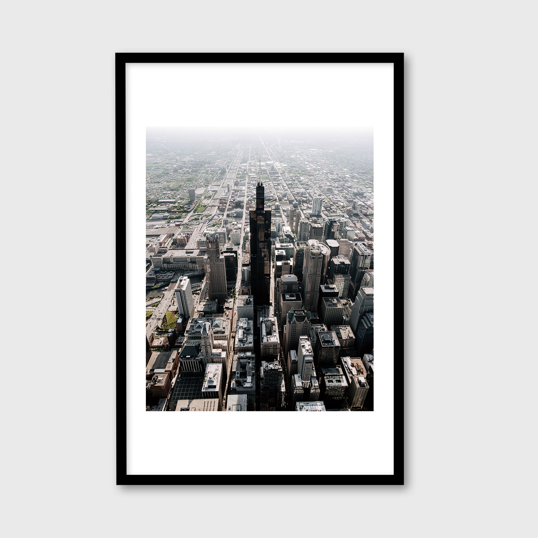 Aerial View of Willis Tower