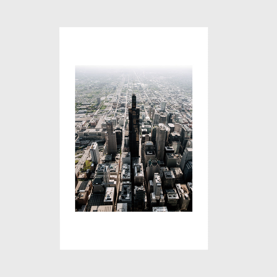 Aerial View of Willis Tower
