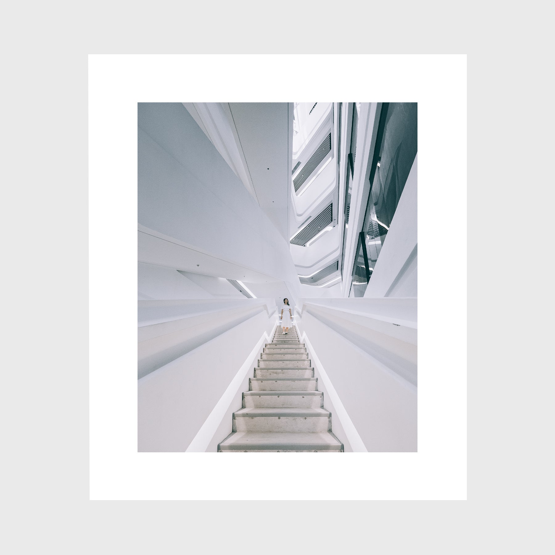 Hong Kong Polytechnic Stairway