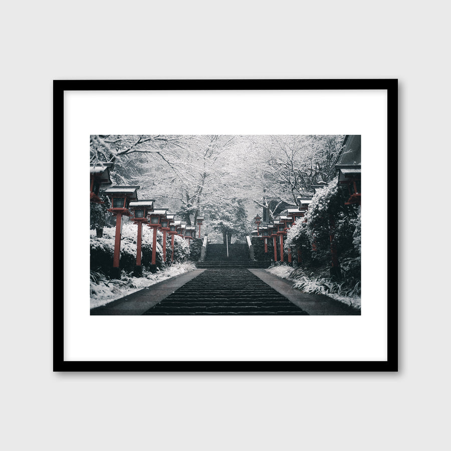 Kurama Temple in Winter